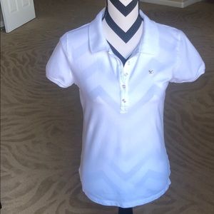Aeropostale white collared shirt. XL